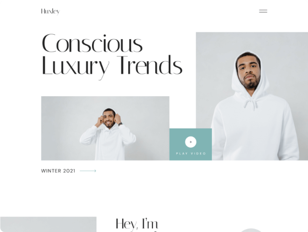 Huxley - Personal Portfolio Theme